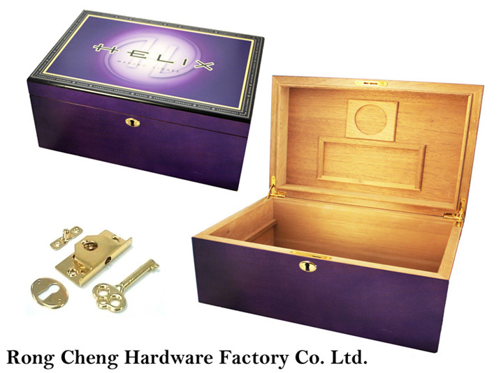 Mortise lock, Humidor Box Lock, Jewel Box Lock, Wooden Box Lock